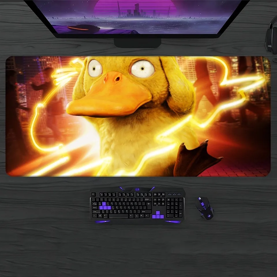Pokemon Psyduck Mouse Pad Gamer PC PC Gaming Accessories Gumber Mat XXL Deskmat Mats Klávesová skrinka Mause Laptops