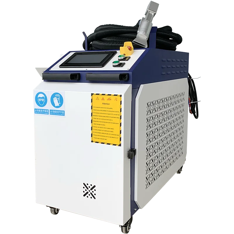 Pokročilý ručný čistiaci systém laserového čistenia CW CW Cleping Cleaning Stroj 1000 W 2000W 3000W pre hrdzu