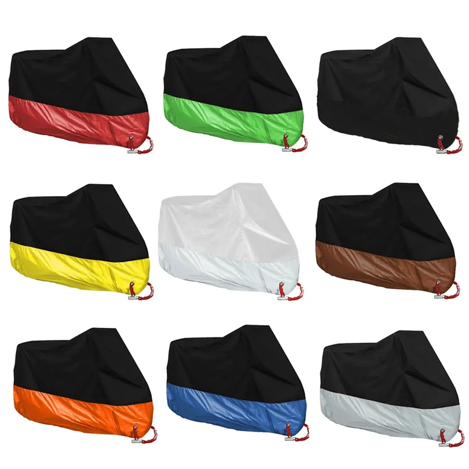 Pokrytie motocykla Univerzálny vonkajší UV Scooter nepremokavý dažďový prach odolný kryt pre bmw ducati honda kawasaki suzuki yamaha