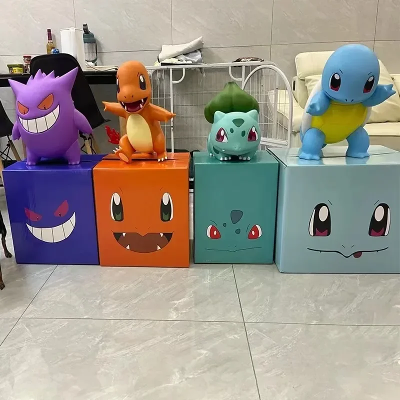 Pokémon 1: 1 veľká postava Charmander Eevee Ibrahimovic Porkby Squirtle Raichu Model Doll Doll Ornament Figury Toy Kids Prekvapenie darček