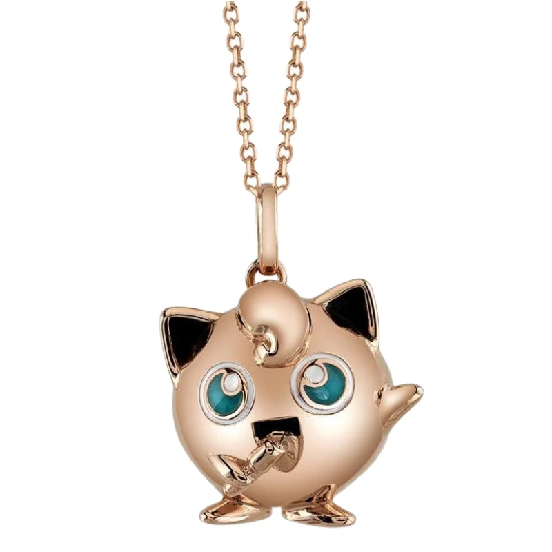Pokémon anime jigglypuff charizard eevee náhrdelník prívesok na kosti retiazky šperky páry módne výklenky doplnky periféria