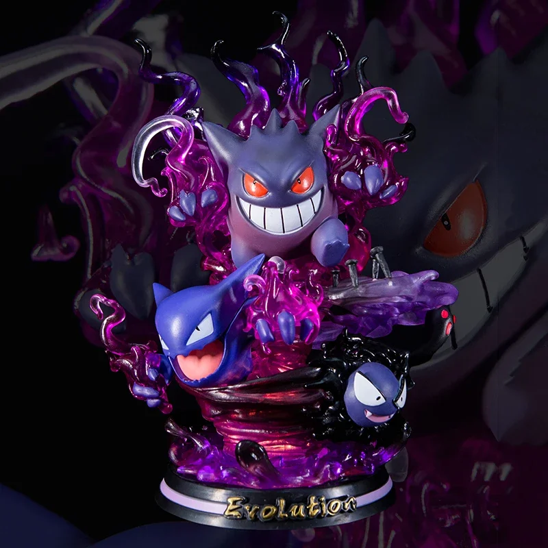 Pokémon Charizard Mewtwo Squirtle Gengar Evolution Game Game Glowing Collective Ozdoby akčné figuríny modely dekora
