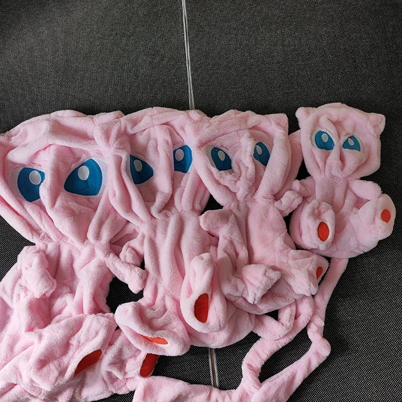 Pokémon mew mewtwo plyšové hračky Pokémon Anime Plushie Dolls Semi Ukončené neobsadené puzdro vianočné darčeky pre deti pre deti