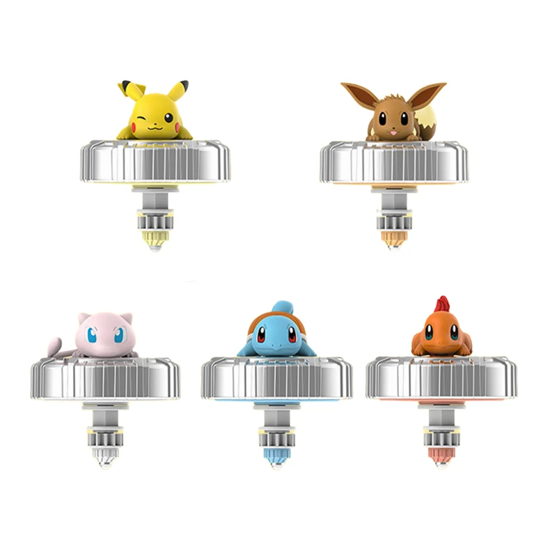 Pokémon periférie pikachu slowcoke Squirtle Mew eevee poke lopta pradenie Detský špičkový top hranička darček k narodeninám