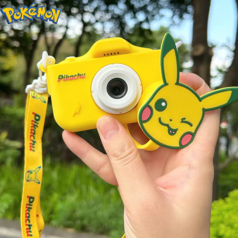 Pokémon Pikachu Mini Detská fotoaparát fotografia a video vysoké definície zábavné hračky hračky vianočné narodeniny darčeky hračky