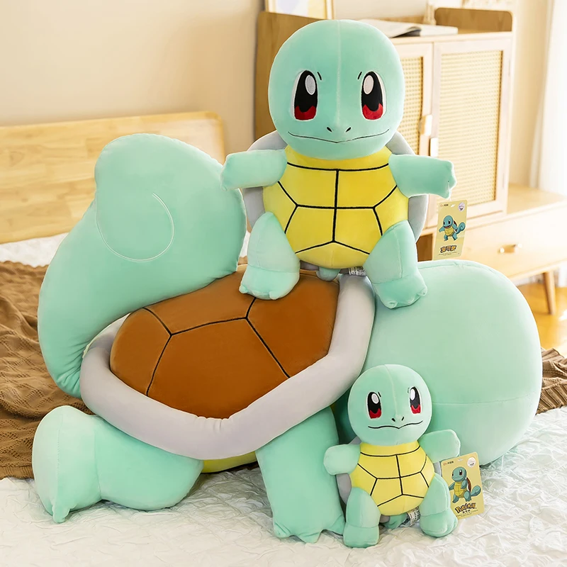 Pokémon s veľkou veľkosťou plyšová bábika Pokémon Squemerle Veľká plnená hračka vankúš Nový rok darček pre deti