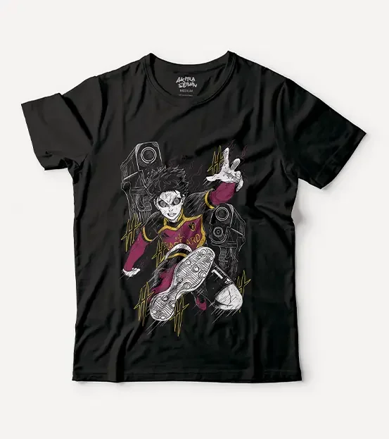 Polo Anime Blue Lock - Cotton Tirla Isagui