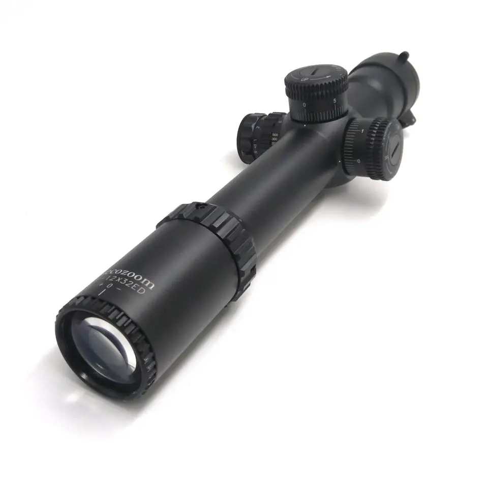 Pomery vysokých priblížení 1-12x30 Dlhý krátky poľovník Illuminated Roticle SFP Optika rozsahu Hunter Hunter Riflescope
