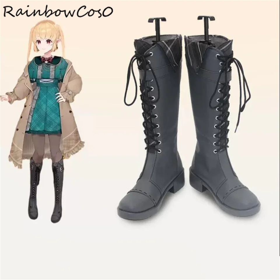 Pomu Rainpuff Virtual YouTuber VTuber Cosplay topánky topánky Game Anime Party Halloween Chritmas Rainbowcos0 W3815