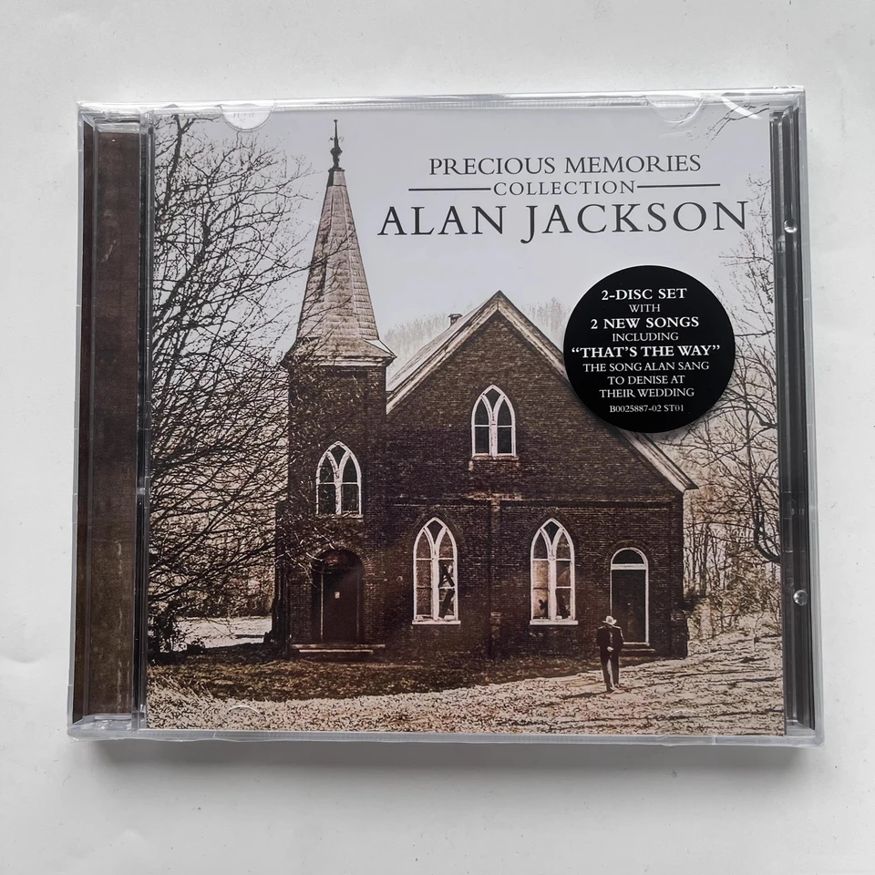 Pop Alan Jackson Music CD CD drahé spomienky Album 2pcs hudobná nahrávka Cosplay Walkman Car Soundtracks Box Party Hudobná zbierka