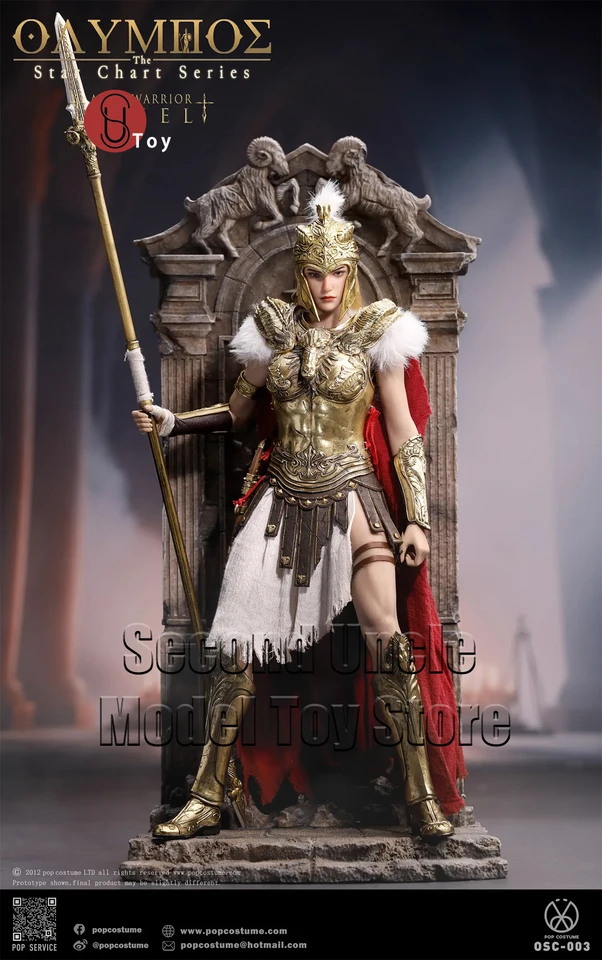 Pop kostým OSC-003 OSC-004 1/6 Séria hviezdnych grafov ARIES Warrior Ariel 12 '' ženský vojakový akčný figúrka Full Set Model Hračky