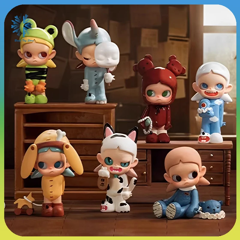 Pop Mart Anime Figure Pop Mart Zsiga Collection Blind Box Naša rozkošná zbierka záhadná box PVC Model Detský darček k narodeninám
