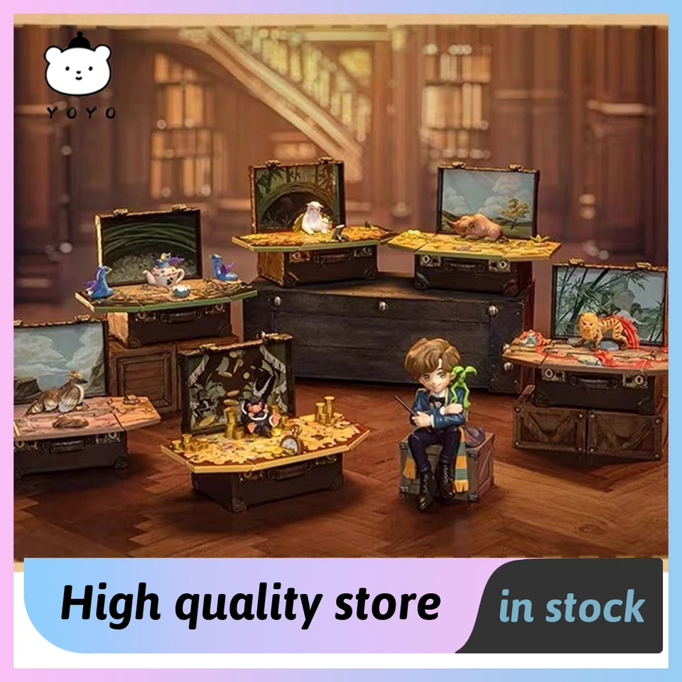 Pop Mart Fantastické zvieratá slepé boxy anime figúrky PVC Zbierka tajomná skrinka dekorácia PVC Mini Birthday Gift pre deti