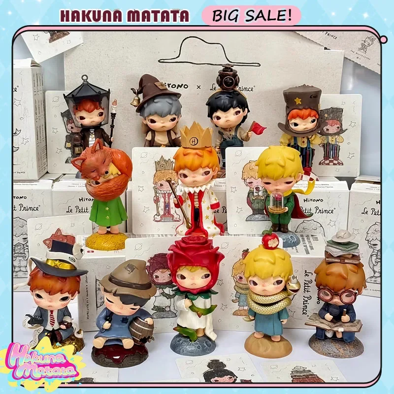 Pop Mart Hirono x Le Petit Prince Series Mystery Box Hirono Online Blind Box Trendy Play 2024 Nová izba dekorácia narodeniny darček