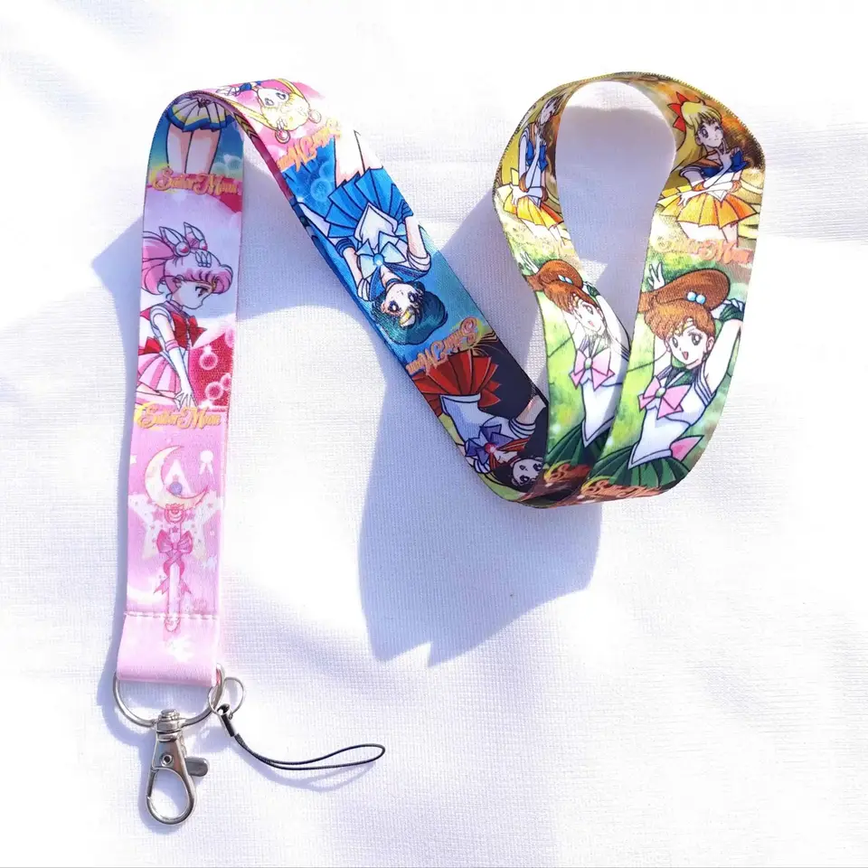 Pop Mary Sailor Moon Key Lanyard ID Držitelia odznakov Ziela