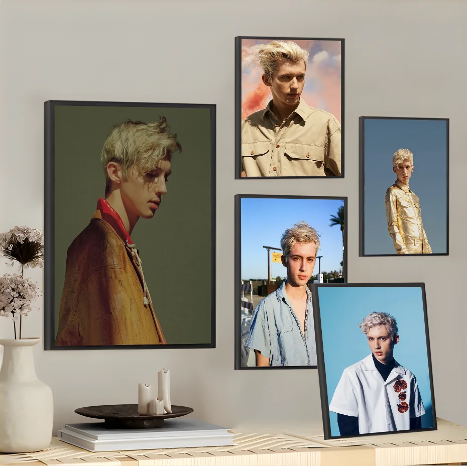 Pop Singer Trove Sivan Art Photo Photo Plagát Domov obývacia izba stena izba spálňa domáca dekorácia