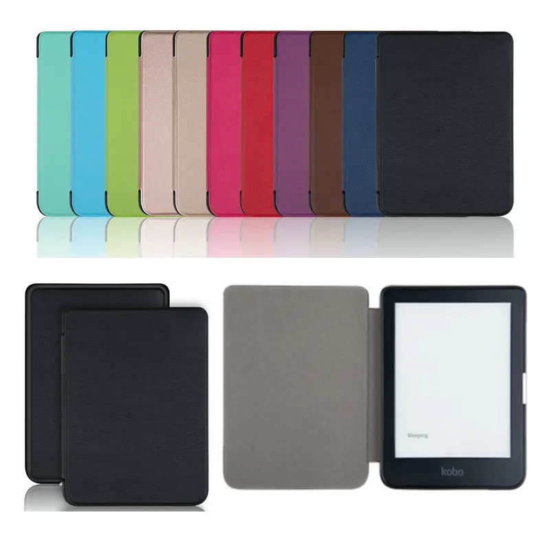 Pop Slim Magnet Wake/Spánok pre kobo Clara HD 6 palcov N249 Ebook Smart Cover Ereader Skin Shell