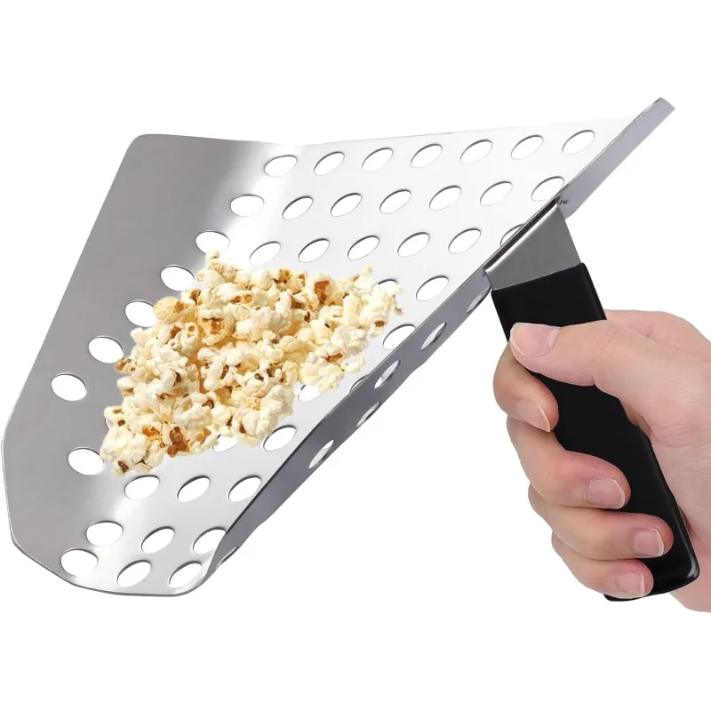 Popcorn Speed ​​Scoop Perforované filtračné lyžice z nehrdzavejúcej ocele Perfor