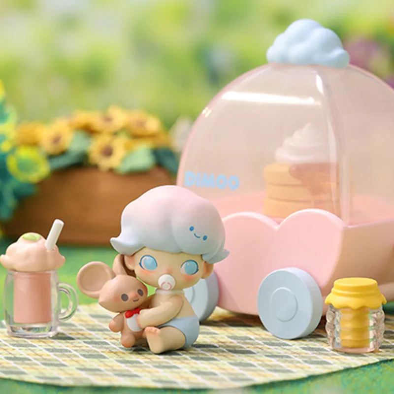 Popmart Dioo ide na výstupný seriál Guess Bag Original Toys Doll Doll Cute Anime Figure Ozdoby zbierka darček