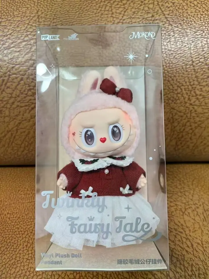 Popmart mokoko vianočné obmedzené vinyl Plush Doll Limited Pendant Ozdoby prekvapenie slepých boxov Dary pre deti