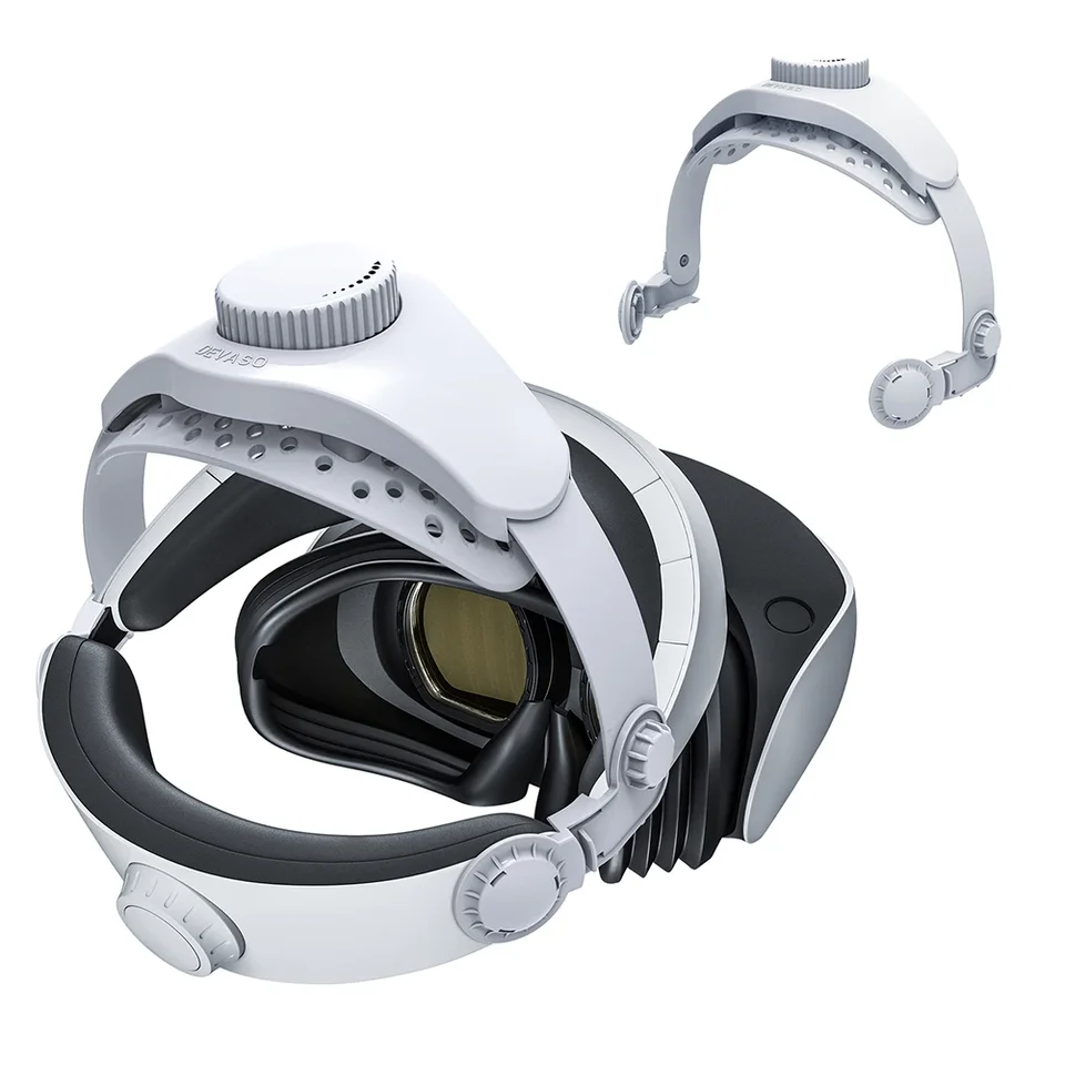 Popruh hlavy pre PlayStation VR2 nastaviteľný hlava popruhu priedušná komfortná výmena pre PS VR2 slúchadlá