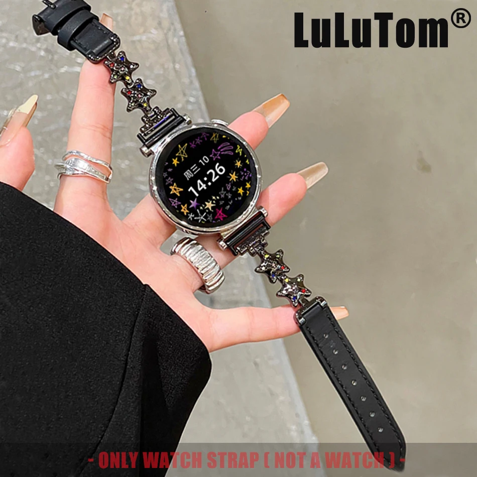 Popruh pre Samsung Galaxy Watch 6 5 Pro 4 Classic 42 44 40 46mm Star Diamond Band pre Huawei Watch GT 4 3 Luxusné náramky ženy