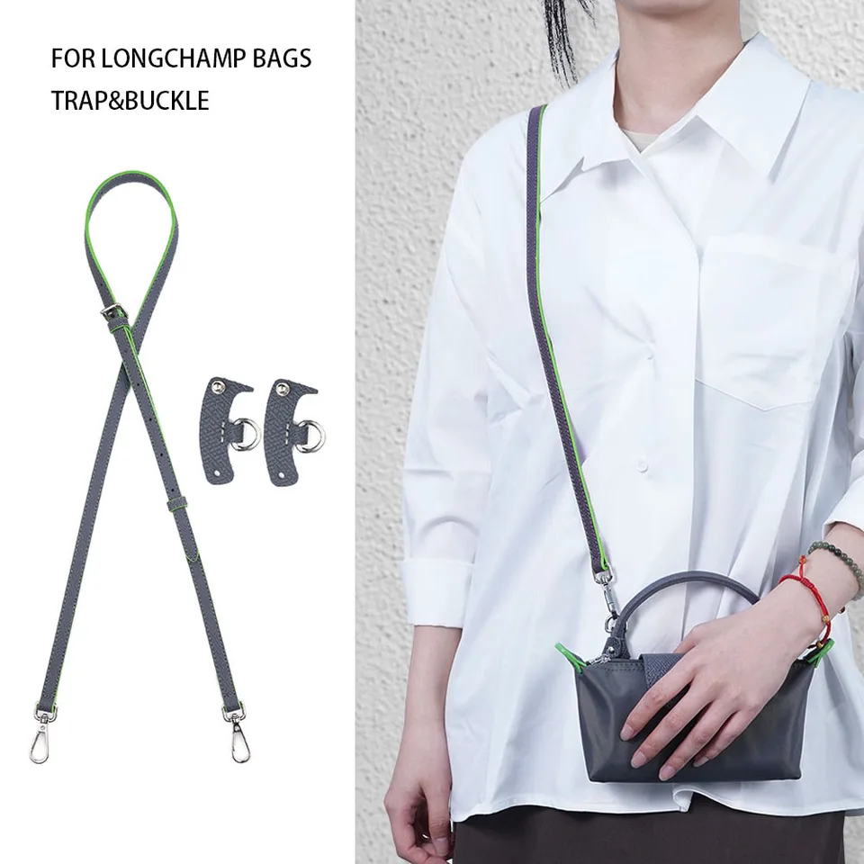 Popruhy s vreckami pre Longchamp Bag Kožené doplnky Punch Free Upravené doplnky na konverziu pre konverziu ramenného popruhu