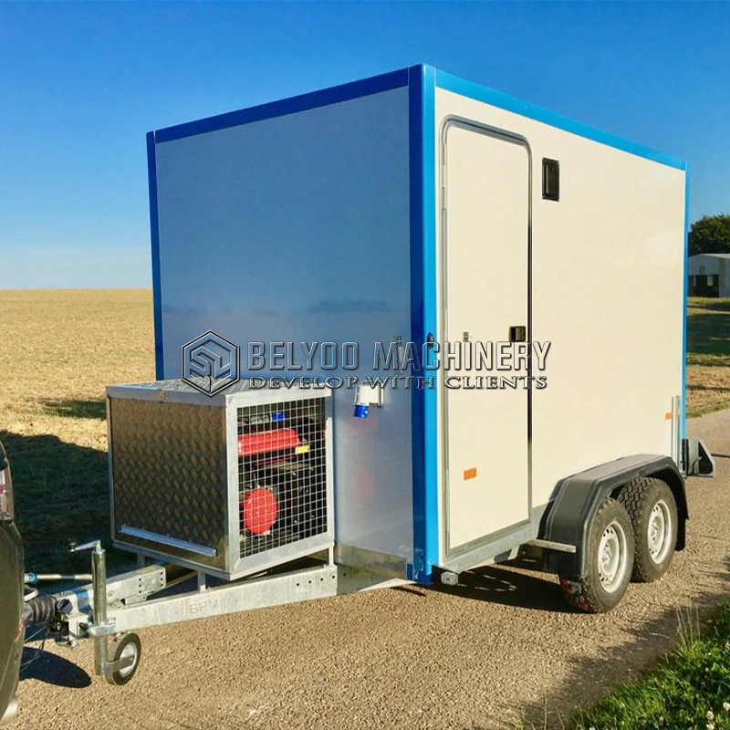 Populárna mobilná stanica pre umývanie psov Pet Salon Van Pet Trailer Mobile Pet Grooming Pes Pet Príves na predaj