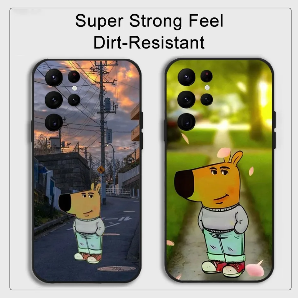 Populárne karikatúry Chill Guy Telefón Case Samsung S Series S20 S21 S22 S23 S24 Fe Plus Ultra TPU Soft to Case priateľské k pokožke