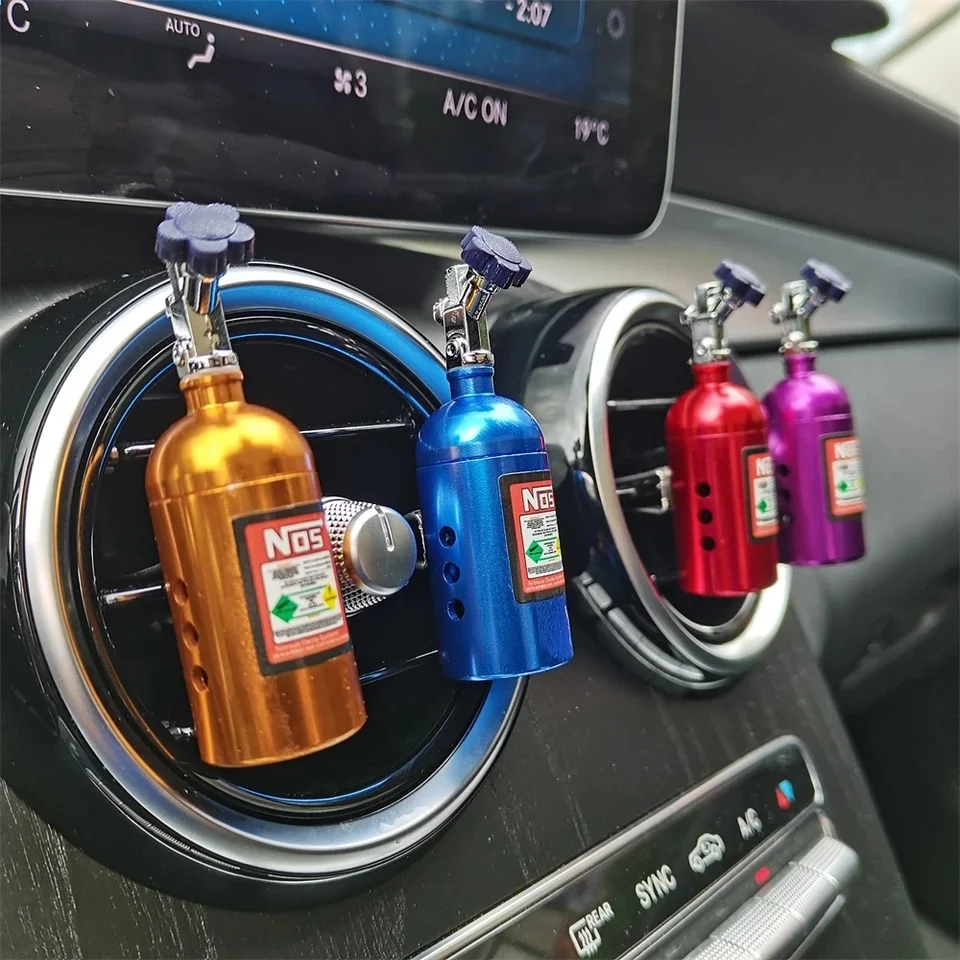 Populárny ovzdušia auto osviežovač NOS dusík fľaša vzduchom Vzduch Aromaterapia Aromaterapia automatická aróma pred vonkajším parfumom príchuť vône doplnky