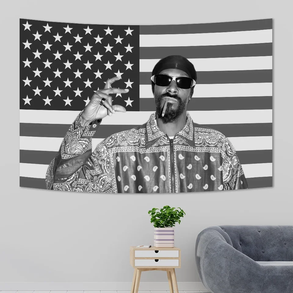 Populárny rapper speváci tapiséria šťava tlding vlajka hippie stena závesný český steny tapisérie mandala spálňa kpop