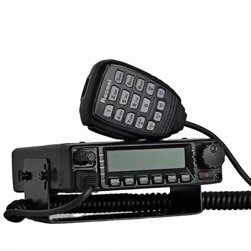Posledné RS-900 60W High-Power Mobile Radio VHF/UHF RS900 Voliteľné single Band Mobile Car Walkie Talkie s dvojitým pásmovým displejom