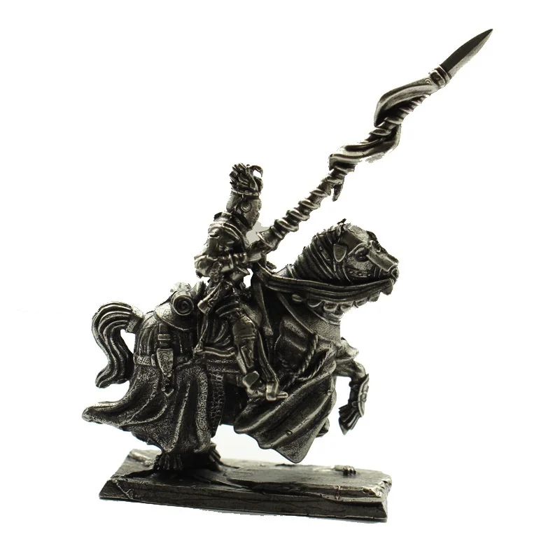 Postava kovovej medi Ornament rímska légia Model Soldier Model Knight Stredoveké vojenské hračkárske dekorácie Doplnky Interiér