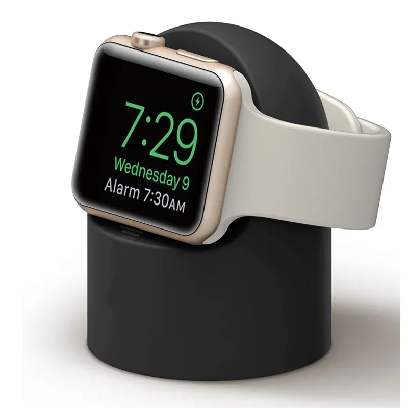 Postavenie nabíjačky pre Apple Watch Band 46 mm/49 mm/45 mm/44 mm/42 mm/41 mm/40 mmsilicone IWatch Series 9/8/7/6/SE/5/4/3 Ultra Accessories