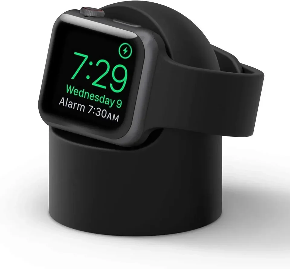 Postavenie nabíjačky pre Apple Watch Series 10 9 8 Ultra 7 6 5 SE 4 nabíjačka Dock Station Silikónová držiak IWATCH
