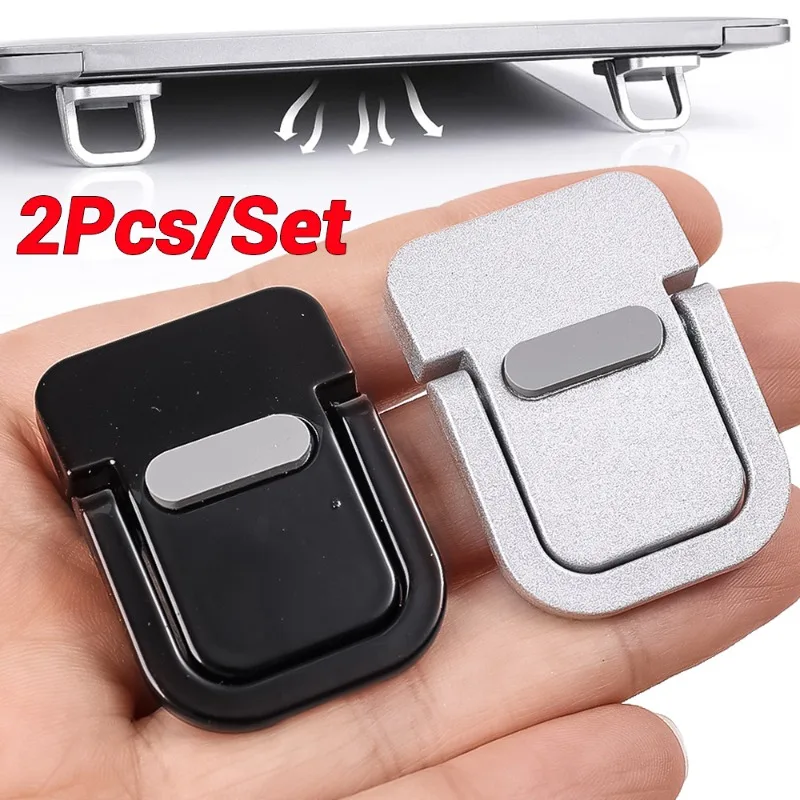 Postavenie prenosných počítačov pre počítačový držiak na klávesnicu Mini prenosné nohy notebook prenosne pre MacBook Huawei Xiaomi Notebook Hliníková podpora