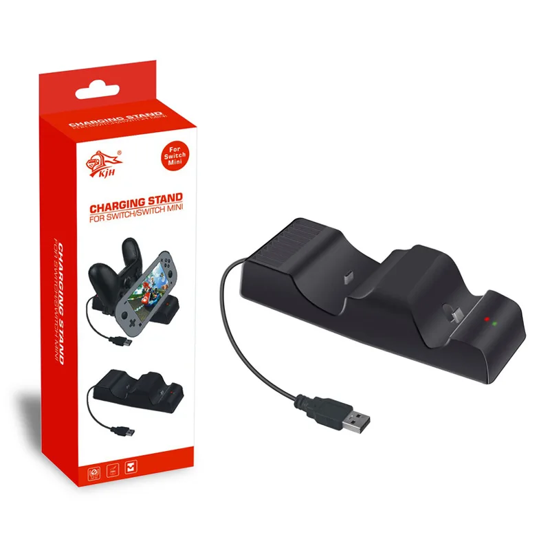 Postavenie stanice nabíjania Dock Station pre Nintend Switch NS / Switch Pro / Switch Lite Mini Controller Chage Chage s 8 slotmi hernej karty