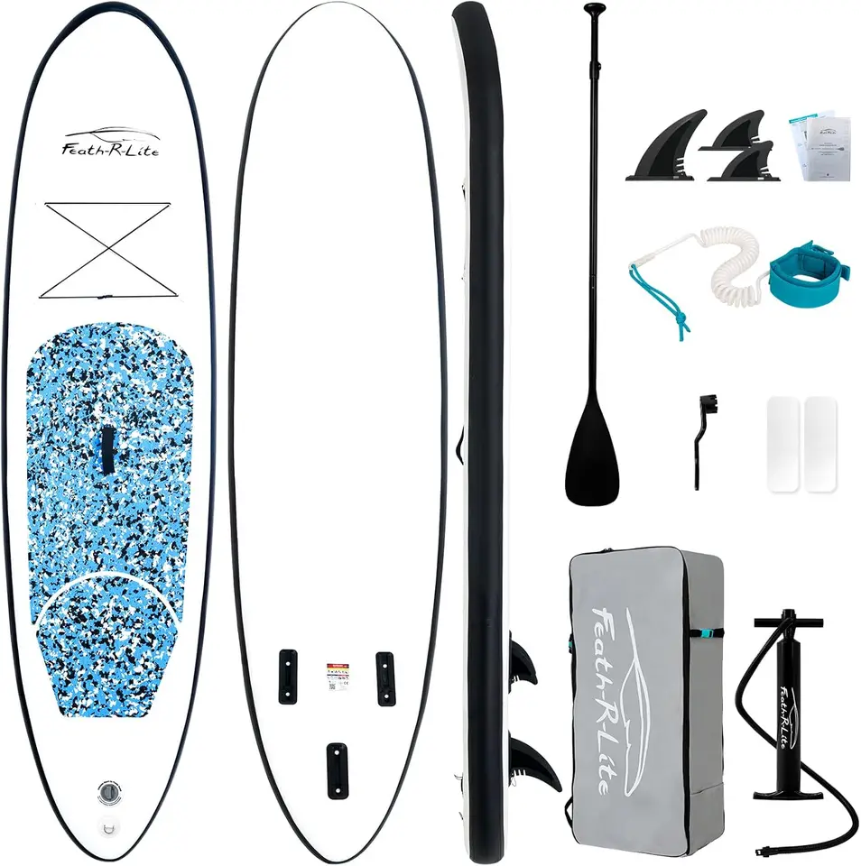 Postavená lopatka 10'x30''x6 '' Ultra-Light (16,7 libier) SUP s doplnkami na paddleboard