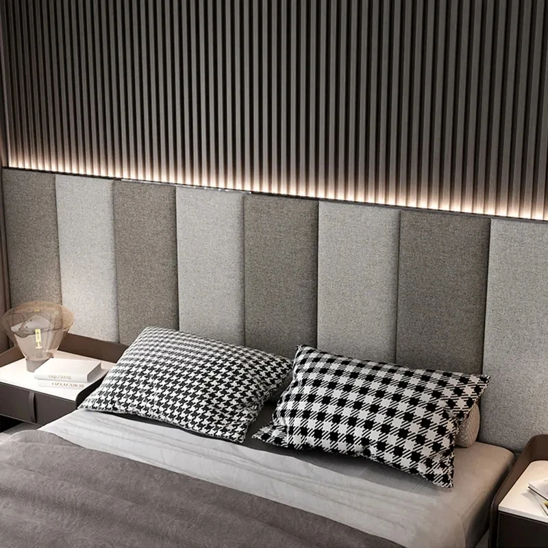 Posteľná doska moderná spálňa dekorácie hlava hlavy proti kolekcie drevené panely Tatami 3D nástenné nálepky Tete de Lit Cabecero Cama 150