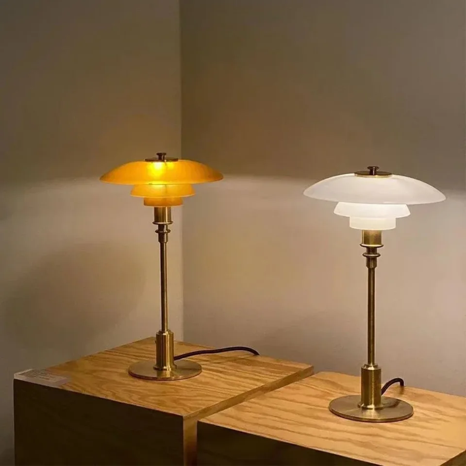 Postmoderná minimalistická dánska stolná lampa lampa Nordic Table Lamp Obýva
