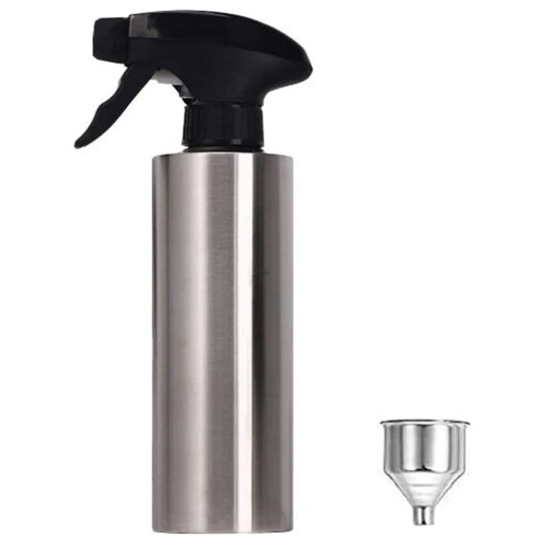 Postrek na olivový olej, ocot s octom z nehrdzavejúcej ocele, postrek na dresing, grilovaný olej 350 ml, pre kuchyňu, grilovanie atď.