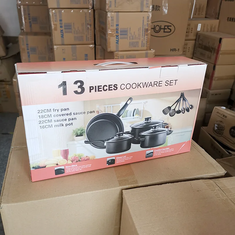 Pot Set SPREE13SUIT NEVYKONÁVAŤ PAN Stockpot FRINGY PAN MATCH SETS Kuchyňa