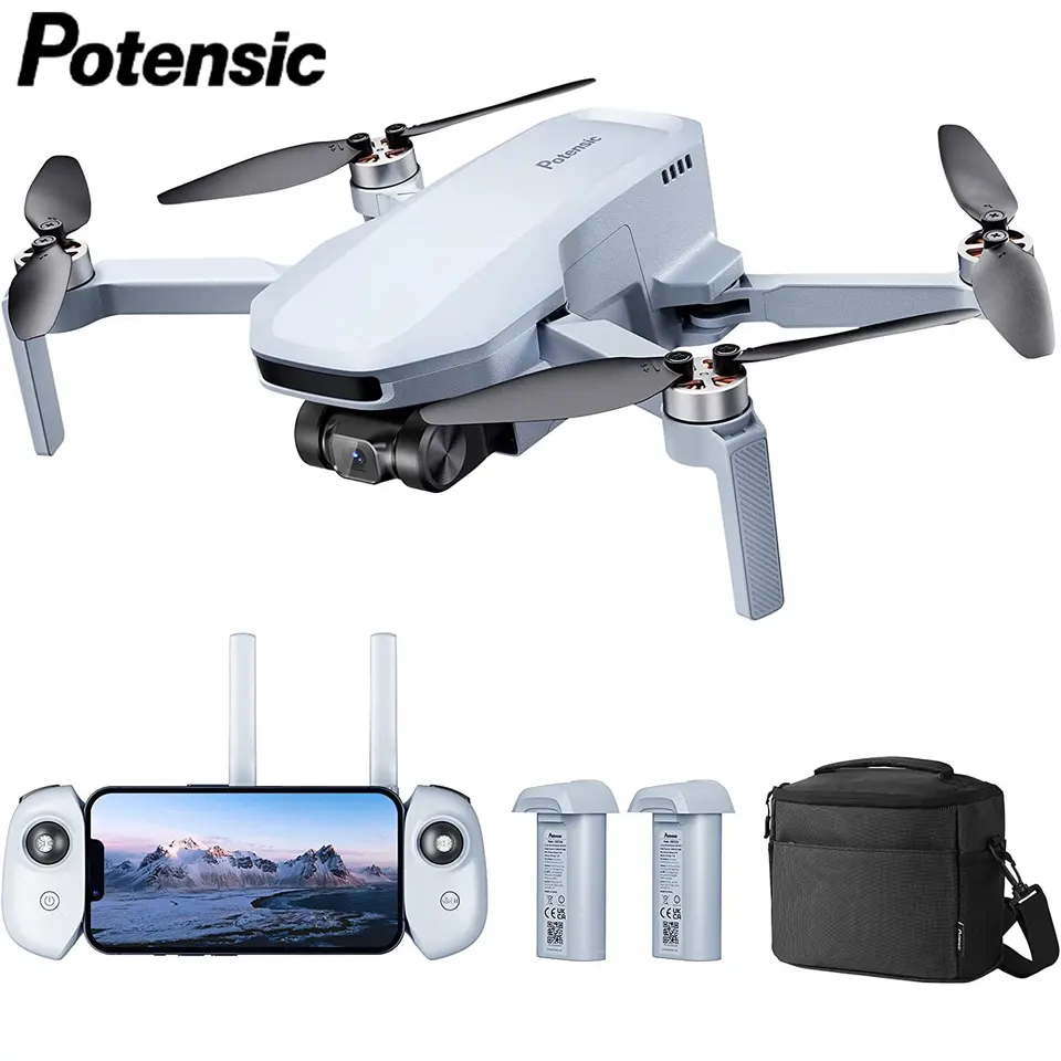 Potenziká C0 s jednou osou Gimbal 4k GPS bez dronov bez prenášania vrecka pod 249 g max. 4 km pre dospelých a začiatočníkov Atom SE