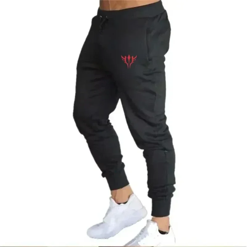 Potné nohavice oblečenie fitness nosiť joggings nohavice jesenné Men_women Running Roggers Sweatpant Sport Casual Tousers Fitness nohavice
