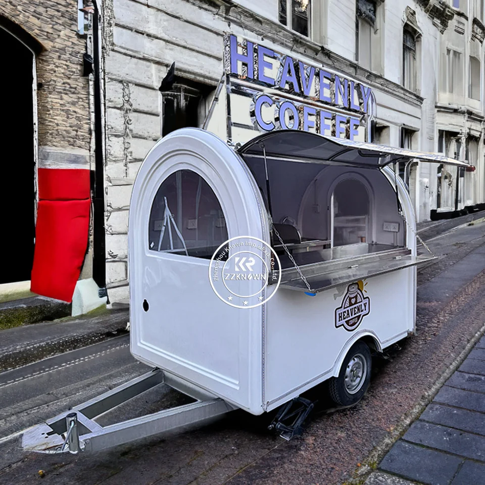 Potravinový príves pre reštauráciu Cart Street Concesia Rýchle občerstvenie Trailer Van Catering Plne vybavené