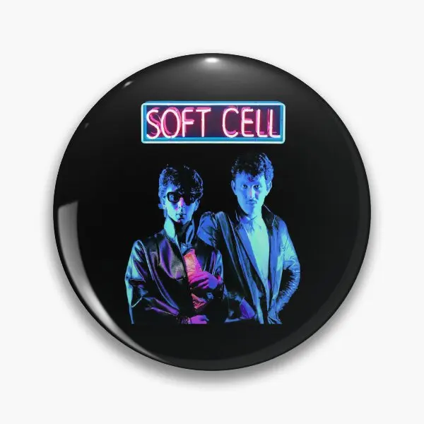 Potrebné darčeky Soft Cell Cabaret Voltaire Soft Button Pin Hat Kreatívne šperky Lover Lover Pin Lover Lover Funny Clothes Broš