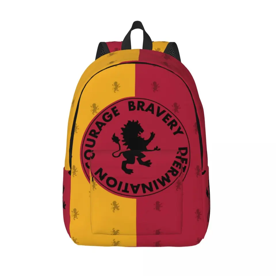 Potters Gryfrindor batoh pre mužov Ženy Dospievajúca stredná škola Denný batoh prenosný počítač Canvas Bags Darček
