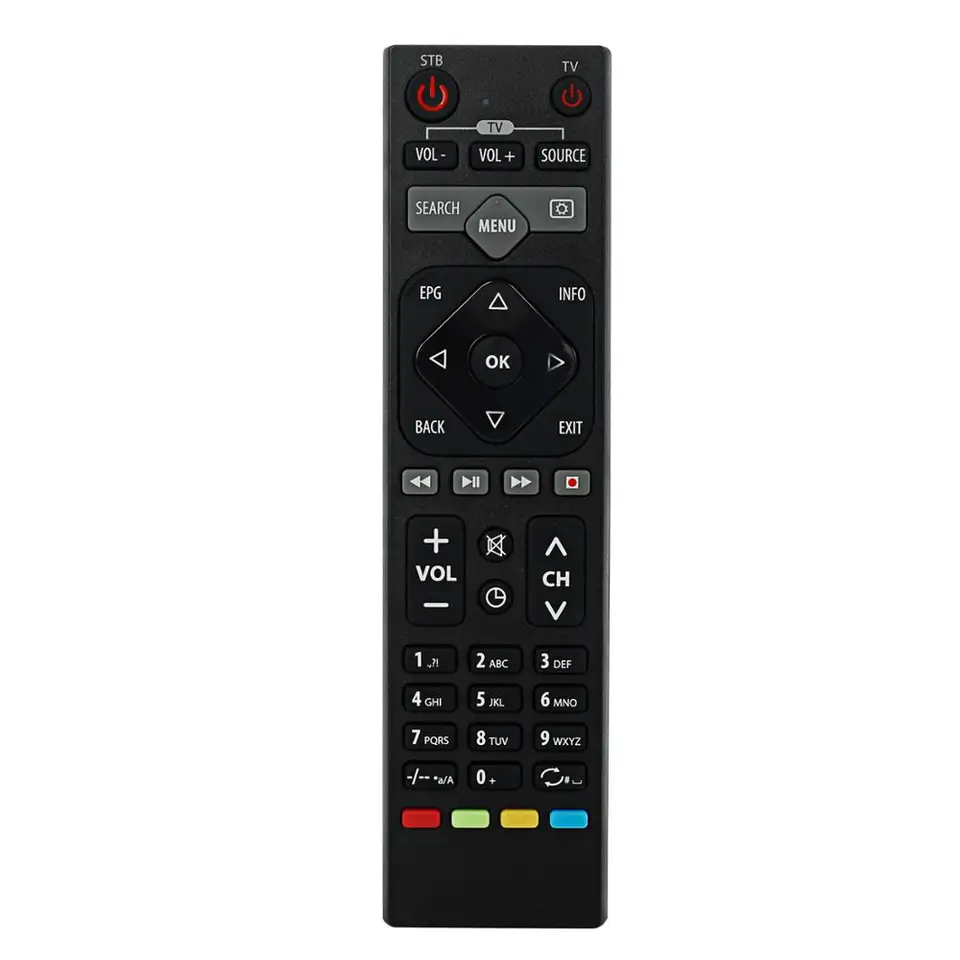 Použitie diaľkového ovládača pre ovládač prijímača IPTV APTV