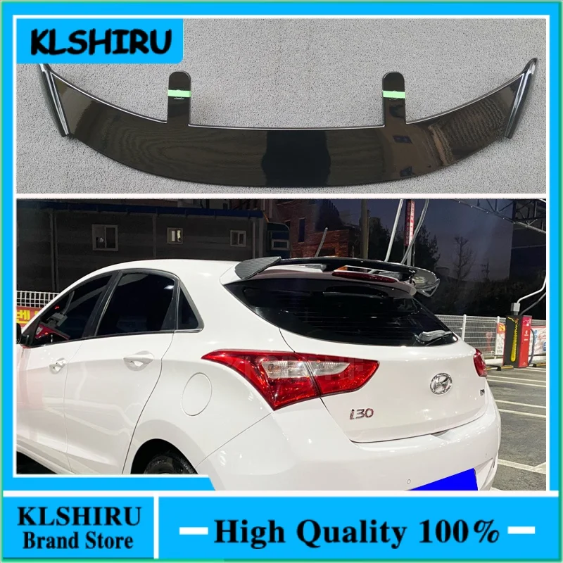 Použitie na roky 2013-2016 Hyundai I30 SPOILER ABS PLASTNÉHO ZÁKLADNÉHO ZÁKLADNÉHO VZŤAHU HATCHBACK SUV SUV SUV