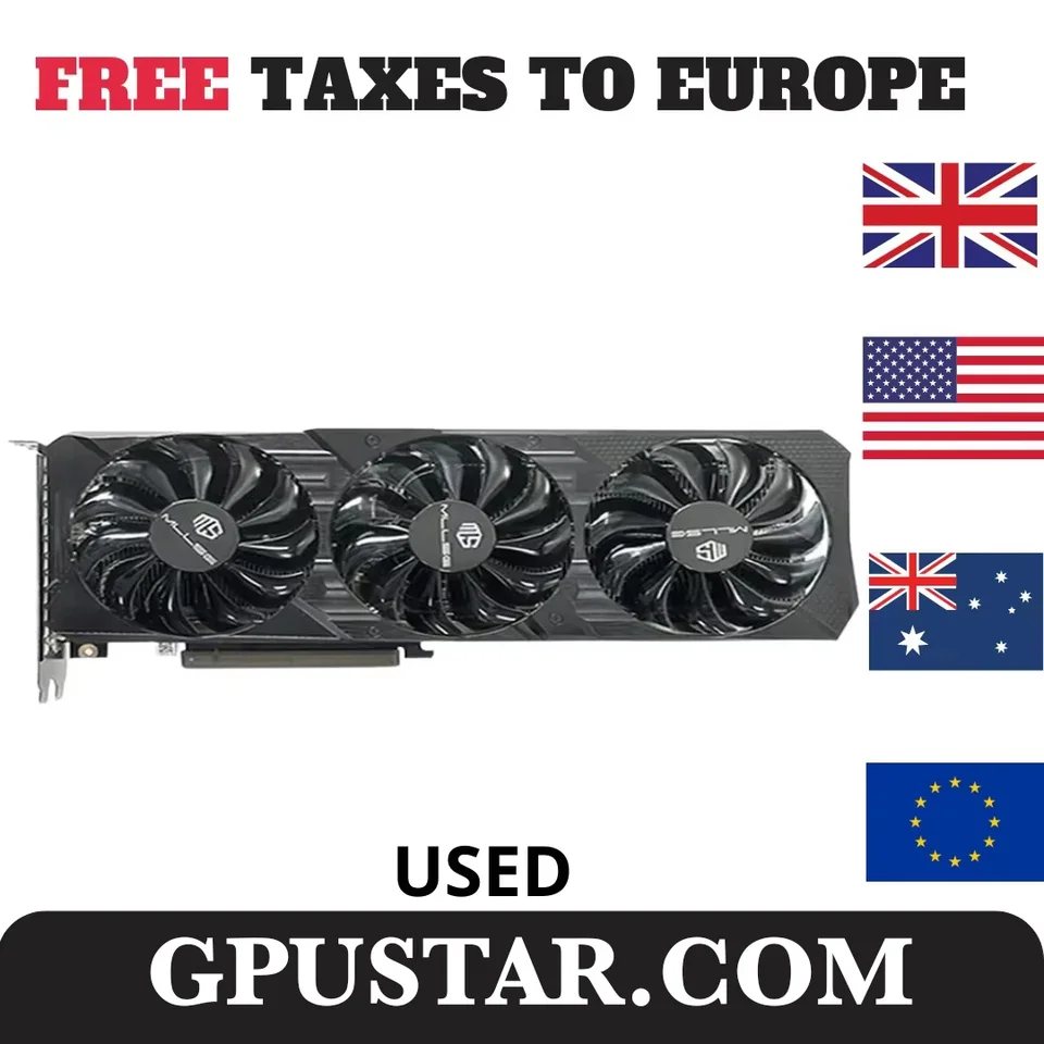 Použitá grafická karta RTX 3060 12 GB 8pin Placa de Video Game nvidia GPU GPU GDDR6 192bit HDMI*1 dp*3 PCI Express 4,0 x16 RTX 3060 12 GB
